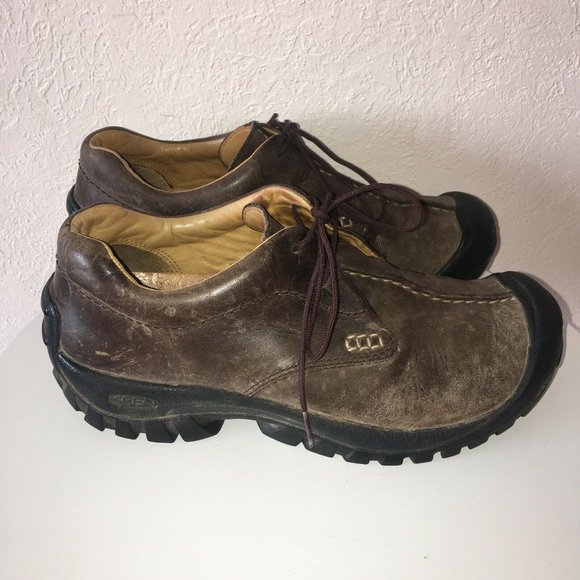 Keen Shoes - Keen leather hiking walking shoes Womens 8.5